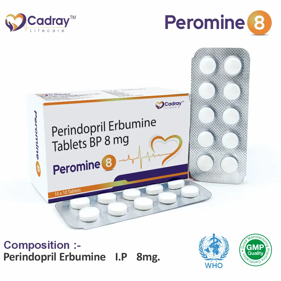 Perindopril Erbumine 8 mg Tablet PCD Pharma